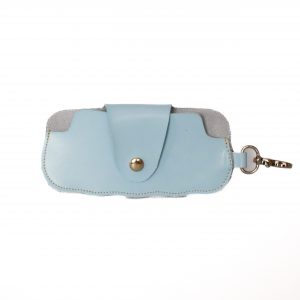 Etui a Lunettes Bleu ciel