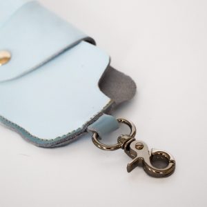 Etui a Lunettes Bleu ciel