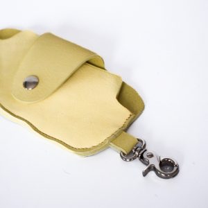 Etui a Lunettes Jaune Pastel