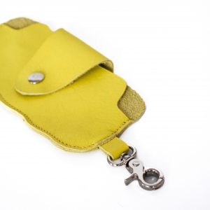 Etui a Lunettes Jaune Fluo